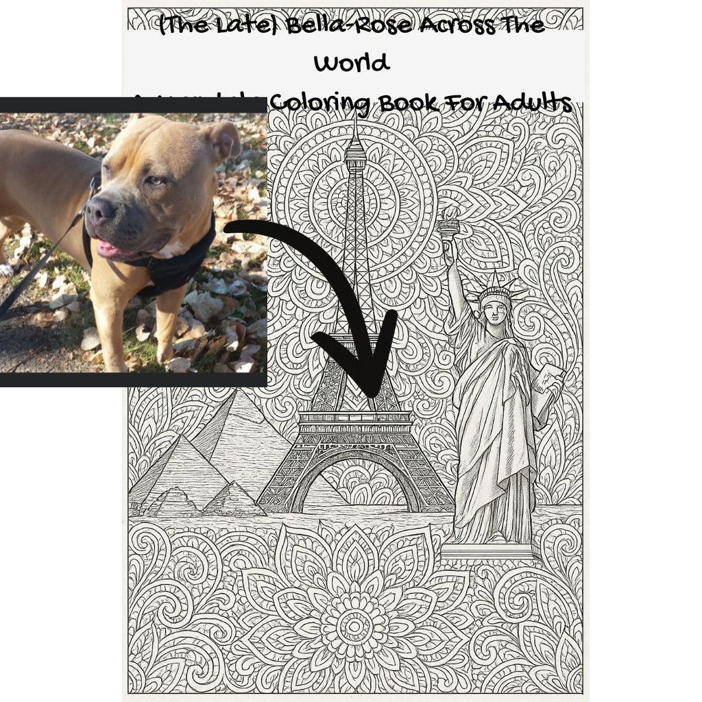 (The Late) Bella-Rose Across The World: A Mandala Coloring Book For Adults