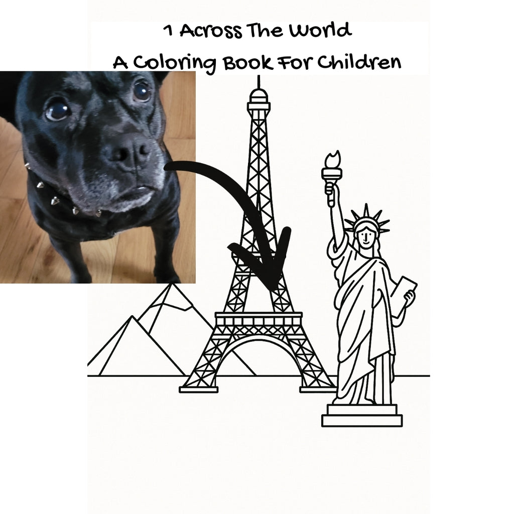 1 Across The World: A Coloring Book For Children