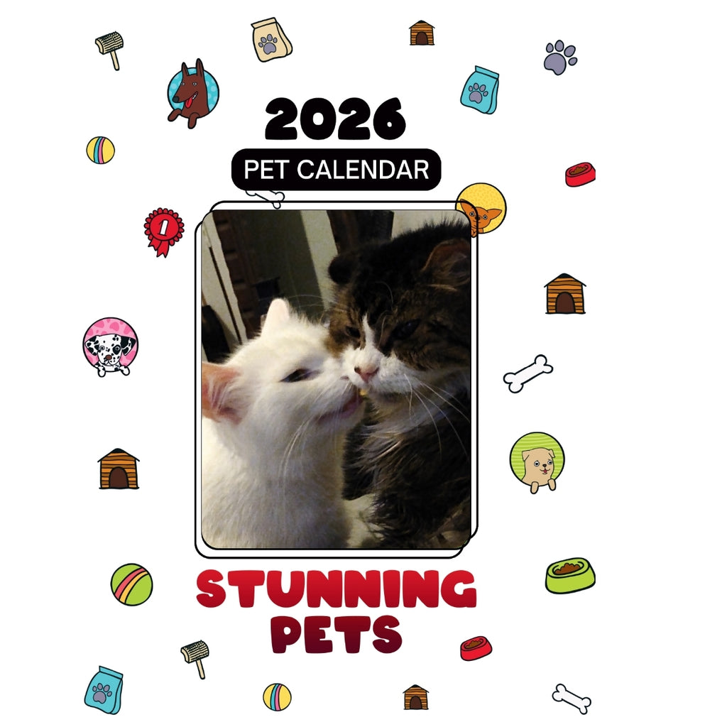 2 Headlines Stunning Pets: A 2026 Pet Calendar