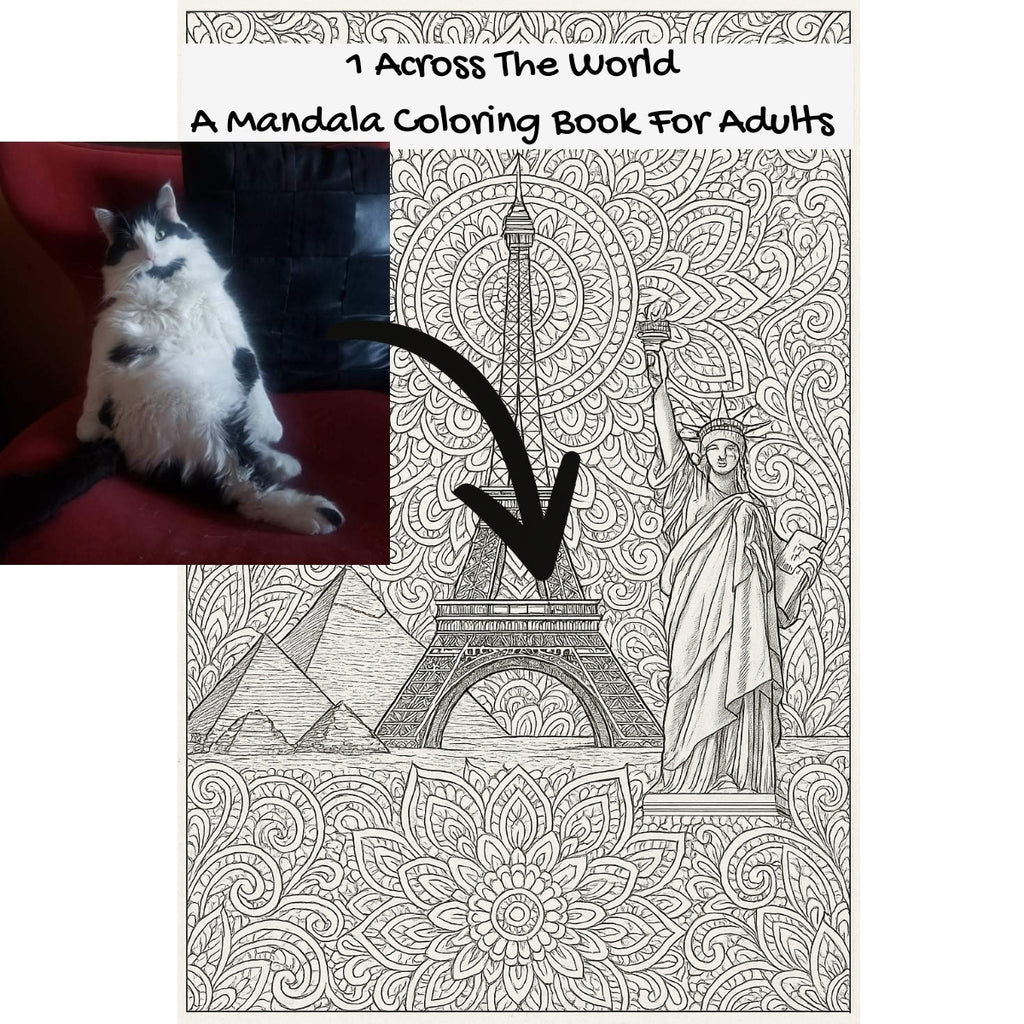 1 Across The World: A Mandala Coloring Book For Adults