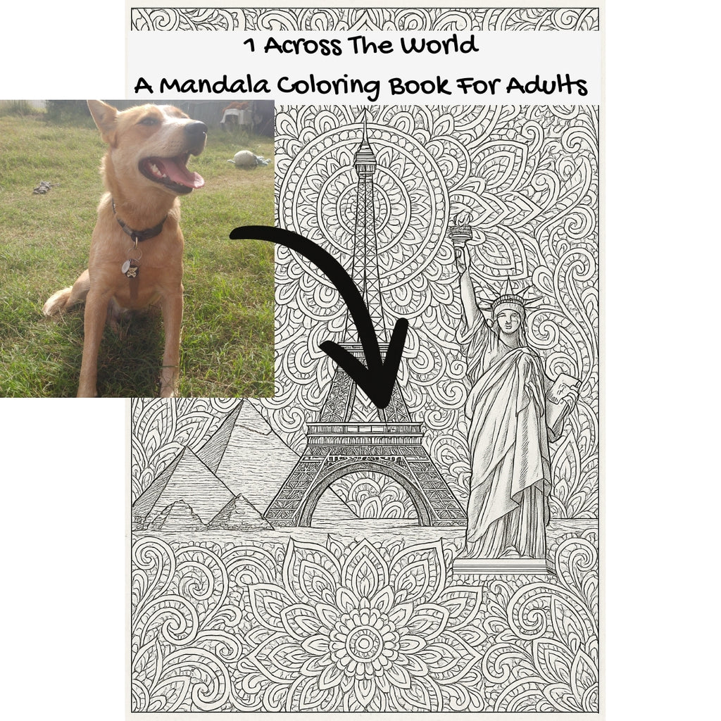 1 Across The World: A Mandala Coloring Book For Adults