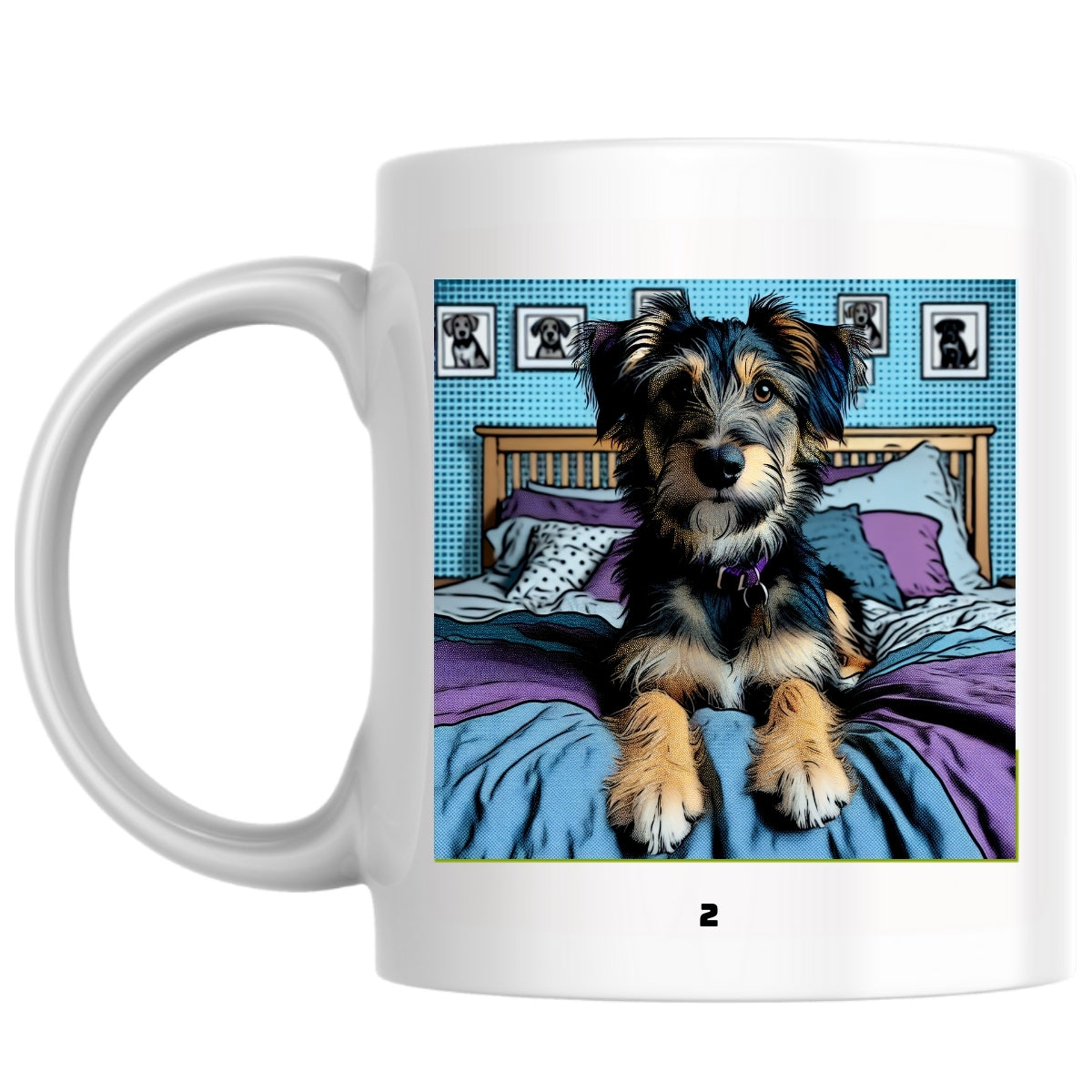 2 the Magnificent: Pop Art Coffee Mug