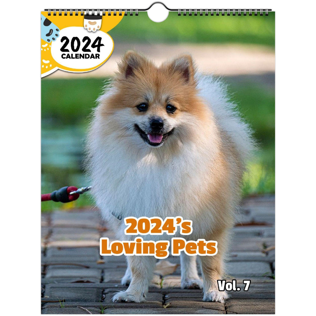 2024's Loving Pets Volume Seven: 2024 Wall Calendar (Published)