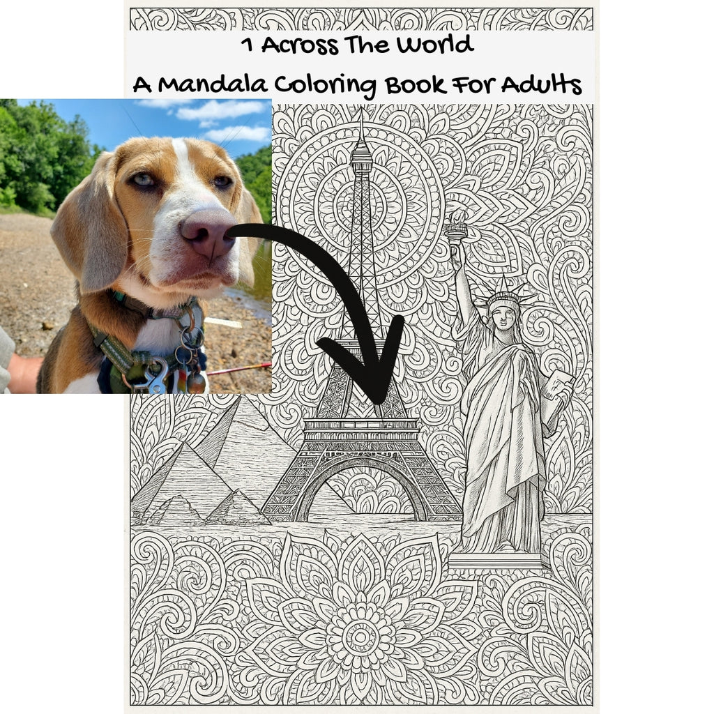 1 Across The World: A Mandala Coloring Book For Adults
