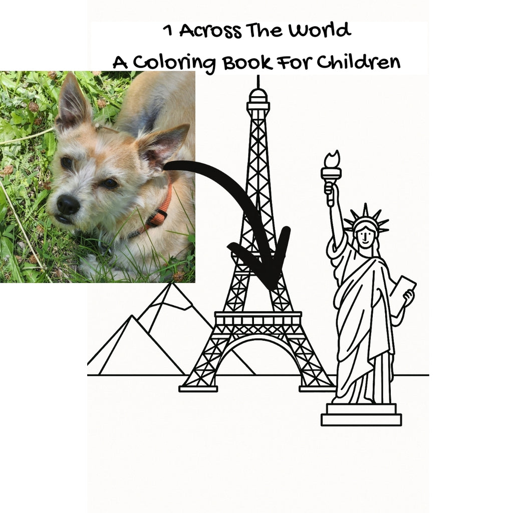 1 Across The World: A Coloring Book For Children