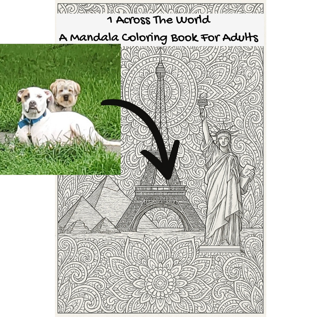 1 Across The World: A Mandala Coloring Book For Adults