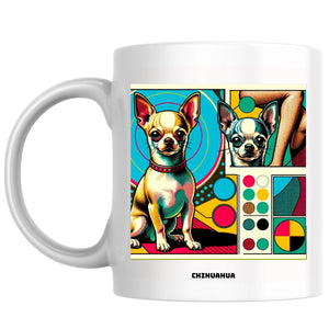 Chihuahua the Magnificent: Pop Art Coffee Mug
