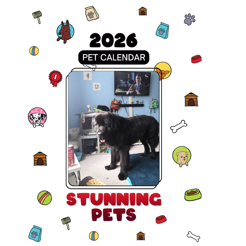2 Headlines Stunning Pets: A 2026 Pet Calendar