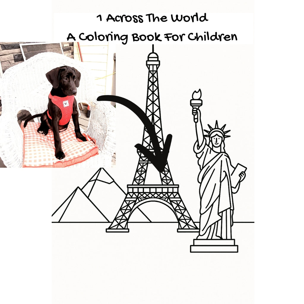 1 Across The World: A Coloring Book For Children