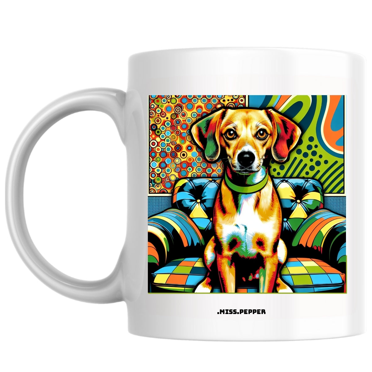 .Miss.Pepper the Magnificent: Pop Art Coffee Mug