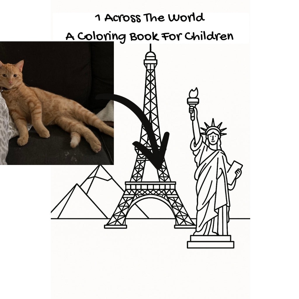 1 Across The World: A Coloring Book For Children