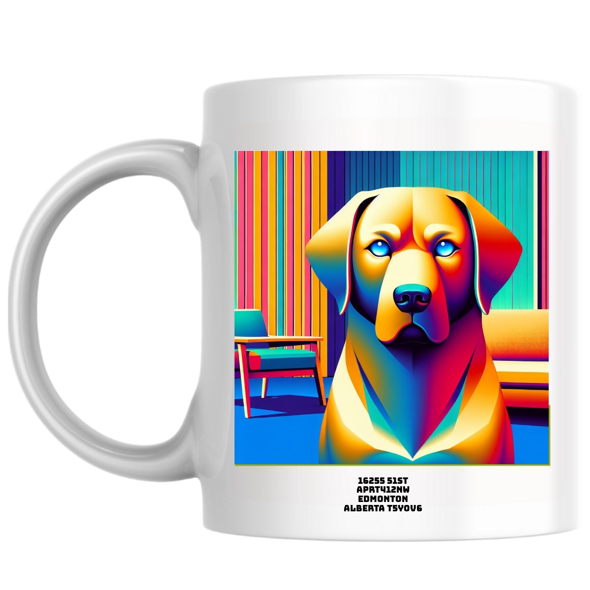 16255 51st aprt412nw Edmonton  Alberta T5Y0V6 the Magnificent: Pop Art Coffee Mug