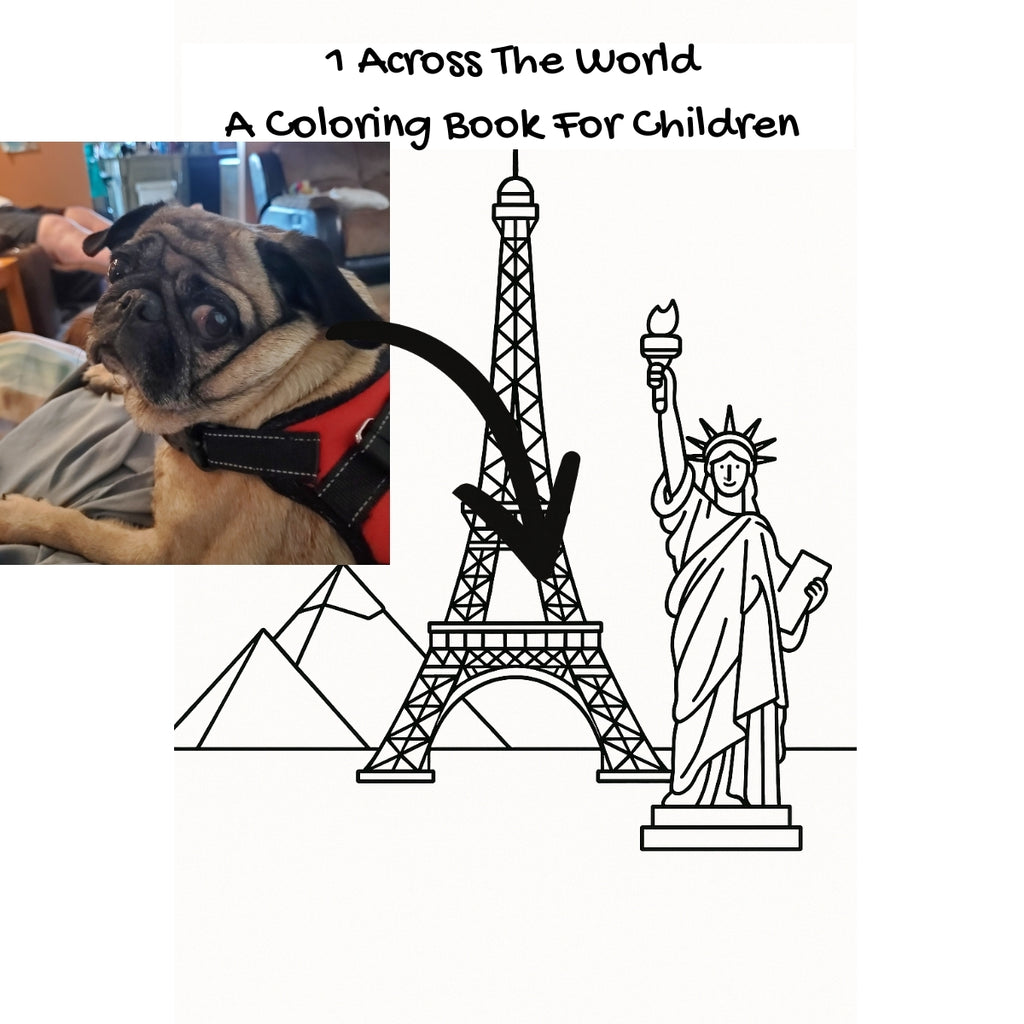 1 Across The World: A Coloring Book For Children