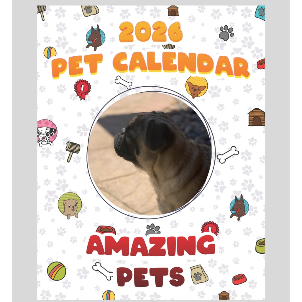 Mr. Pugglesworth Stars in Amazing Pets: A 2026 Pet Calendar