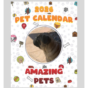 Mr. Pugglesworth Stars in Amazing Pets: A 2026 Pet Calendar