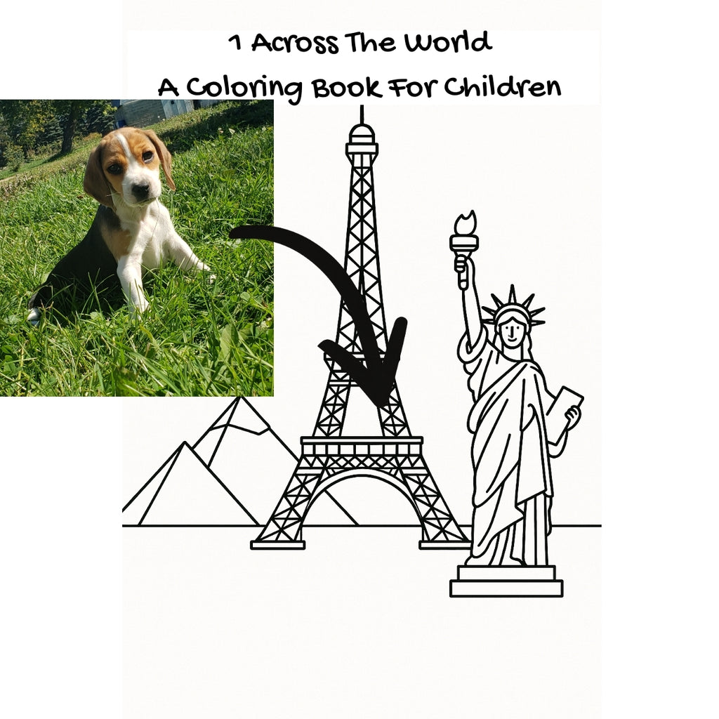 1 Across The World: A Coloring Book For Children