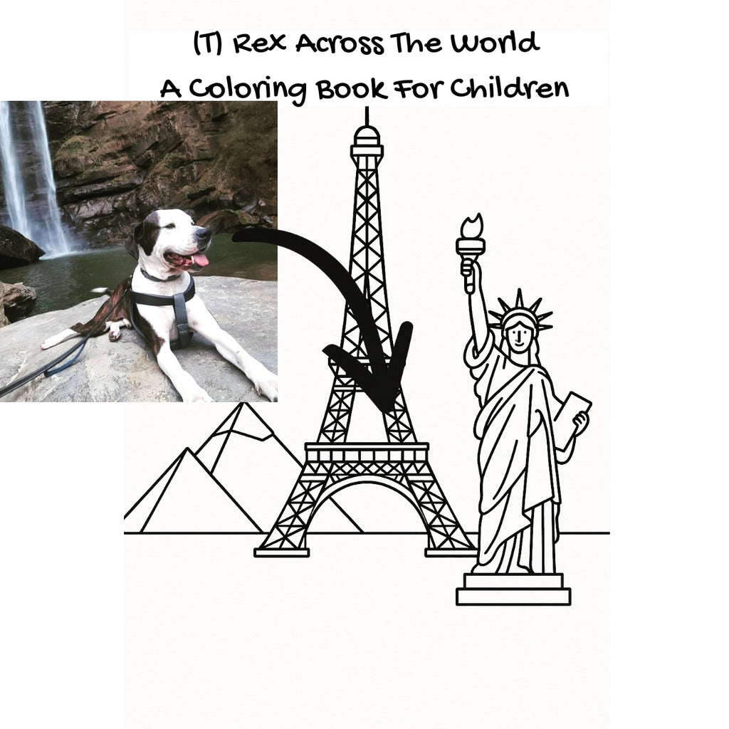 (T) Rex Across The World: A Coloring Book For Children