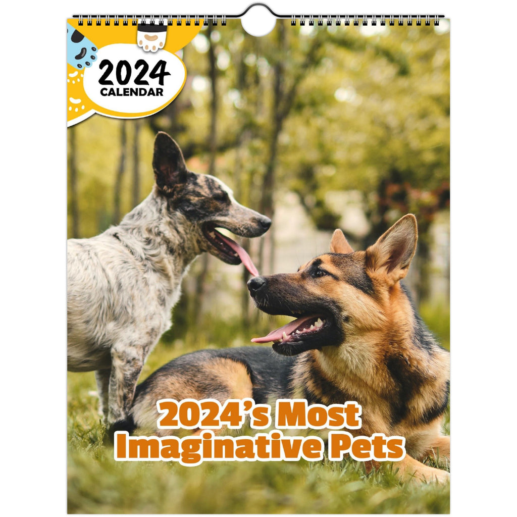 2024's Most Imaginative Pets: 2024 Wall Calendar (Published)