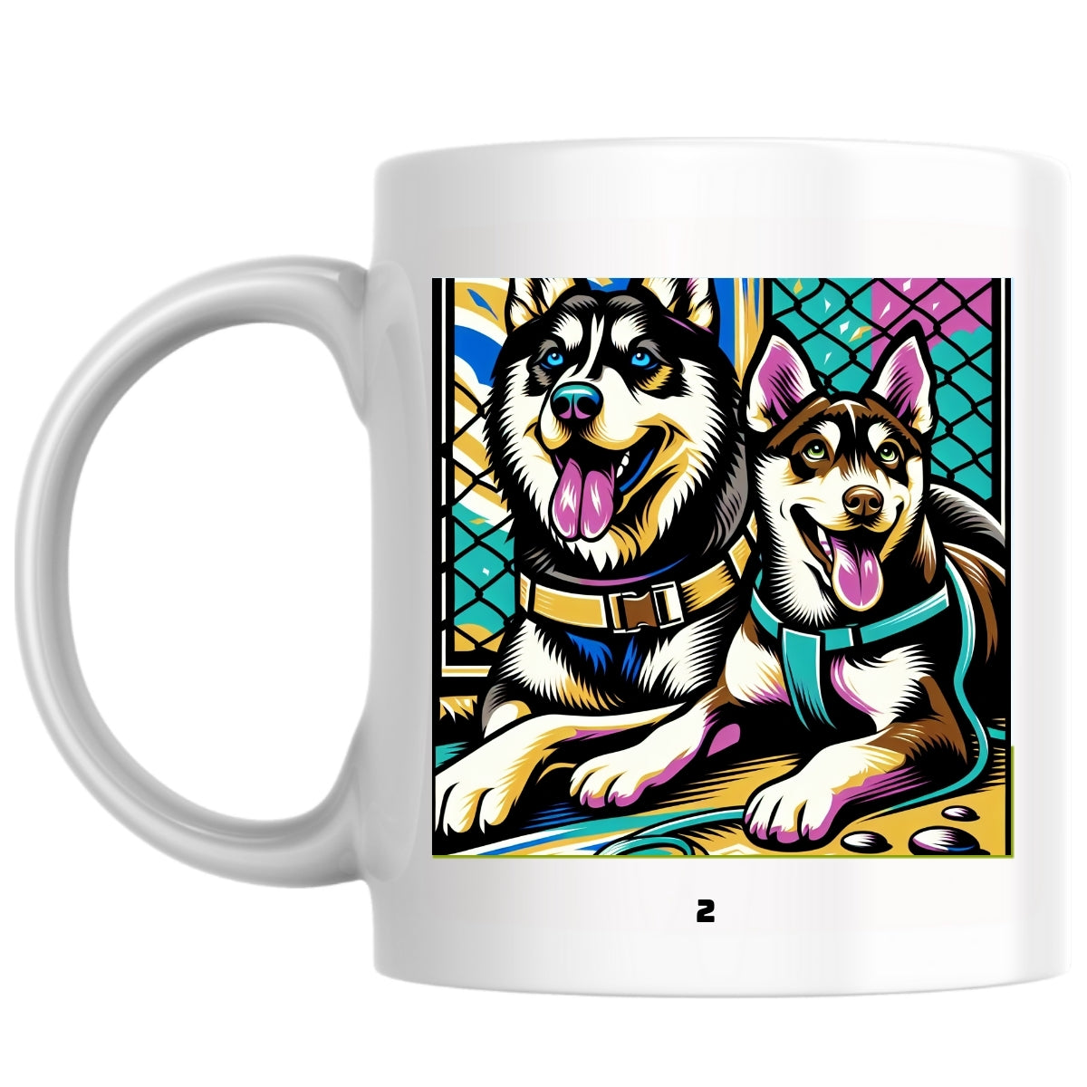 2 the Magnificent: Pop Art Coffee Mug