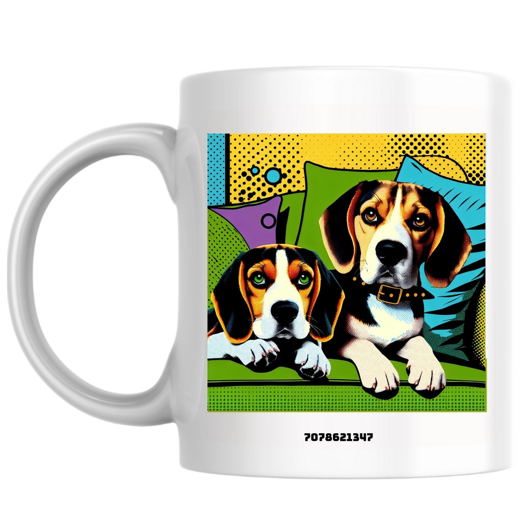 7078621347 the Magnificent: Pop Art Coffee Mug
