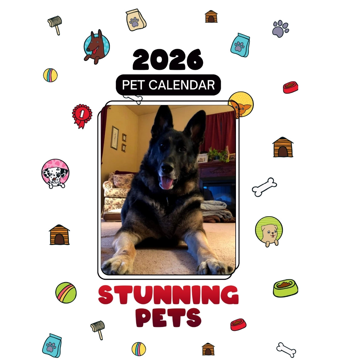 5706885157 Headlines Stunning Pets: A 2026 Pet Calendar