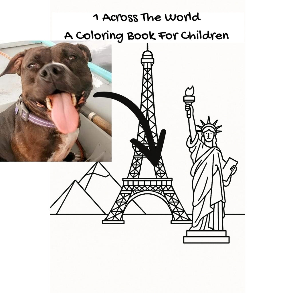 1 Across The World: A Coloring Book For Children