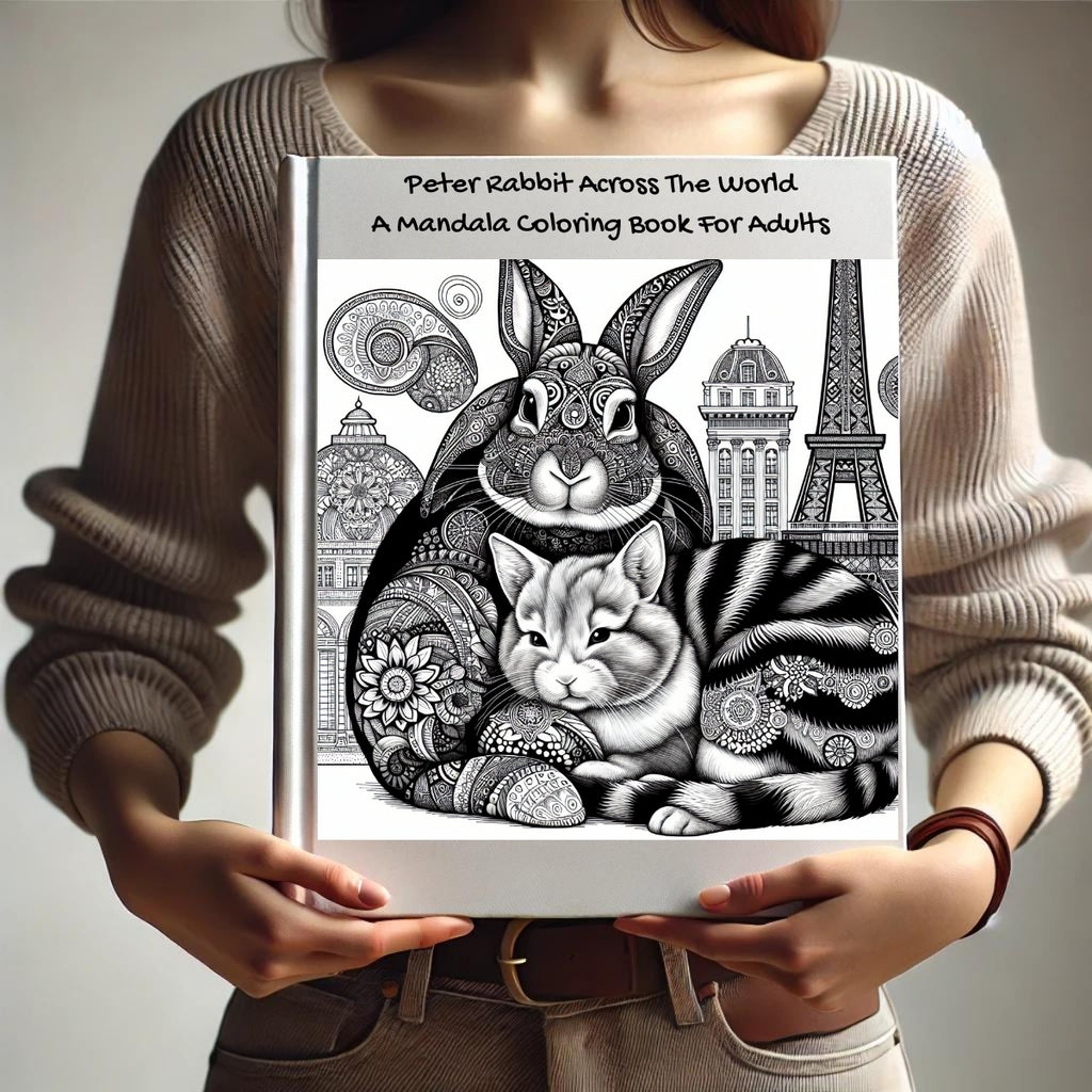 Peter Rabbit Across The World: A Mandala Coloring Book For Adults
