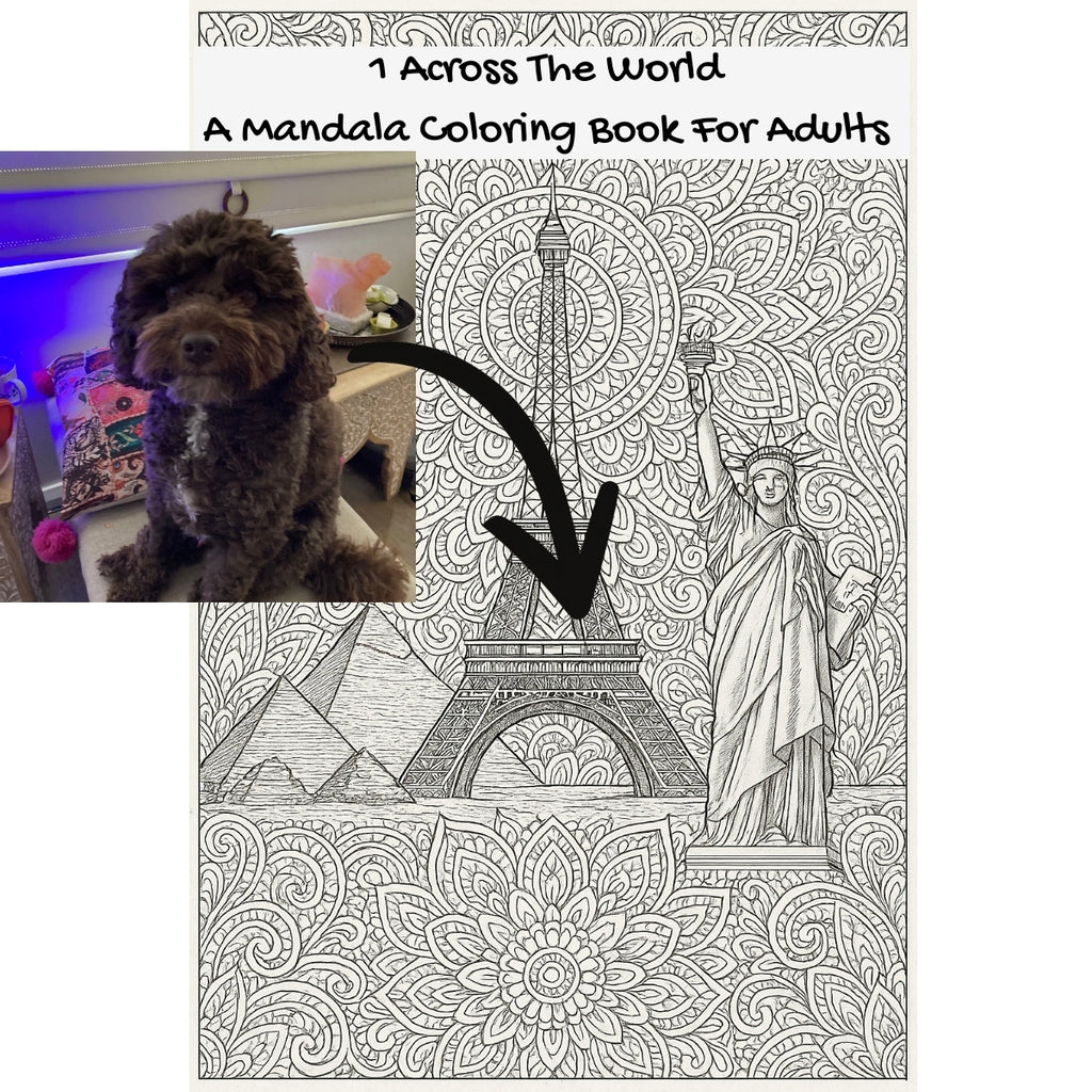 1 Across The World: A Mandala Coloring Book For Adults