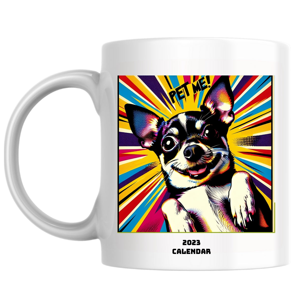 2023 calendar the Magnificent: Pop Art Coffee Mug