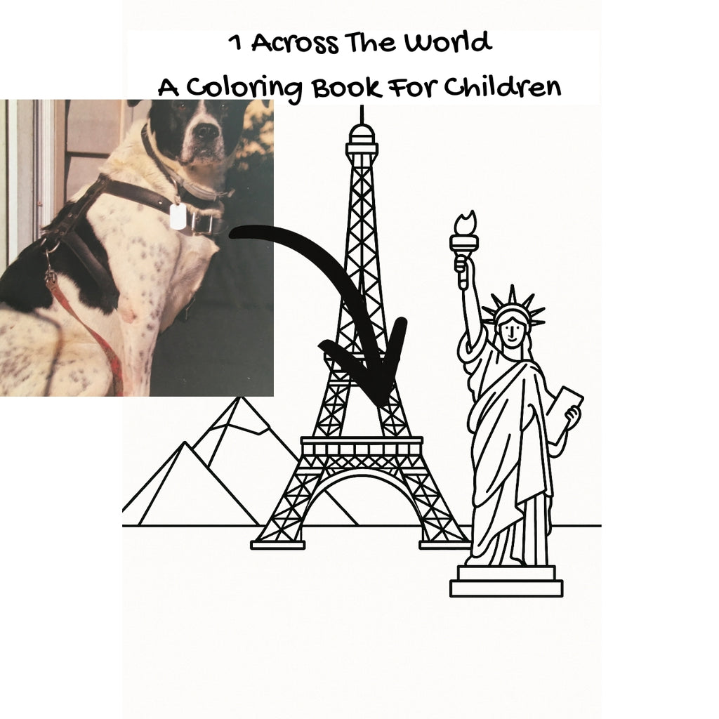 1 Across The World: A Coloring Book For Children