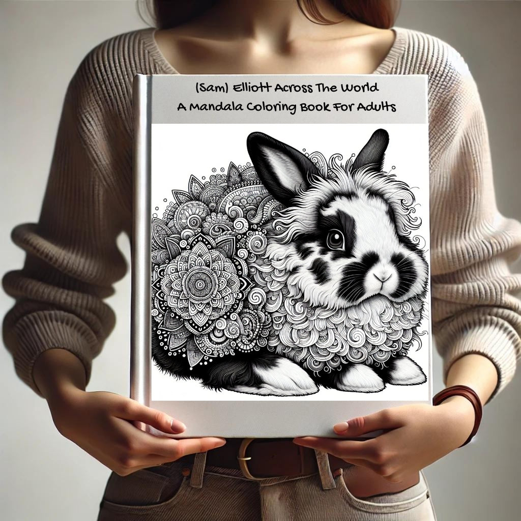 (Sam) Elliott Across The World: A Mandala Coloring Book For Adults