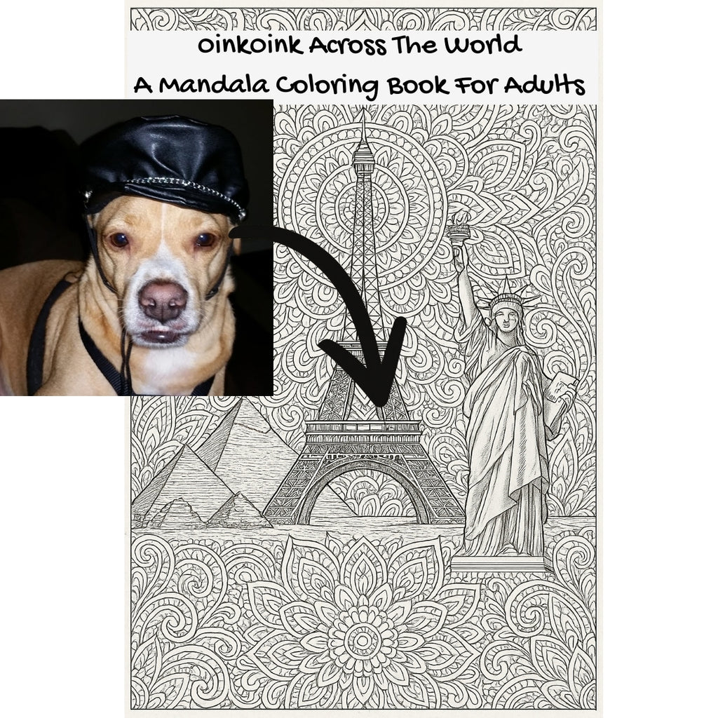 0ink0ink Across The World: A Mandala Coloring Book For Adults