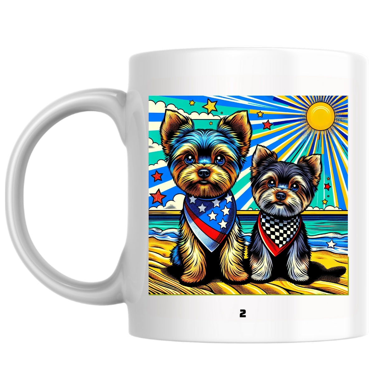 2 the Magnificent: Pop Art Coffee Mug