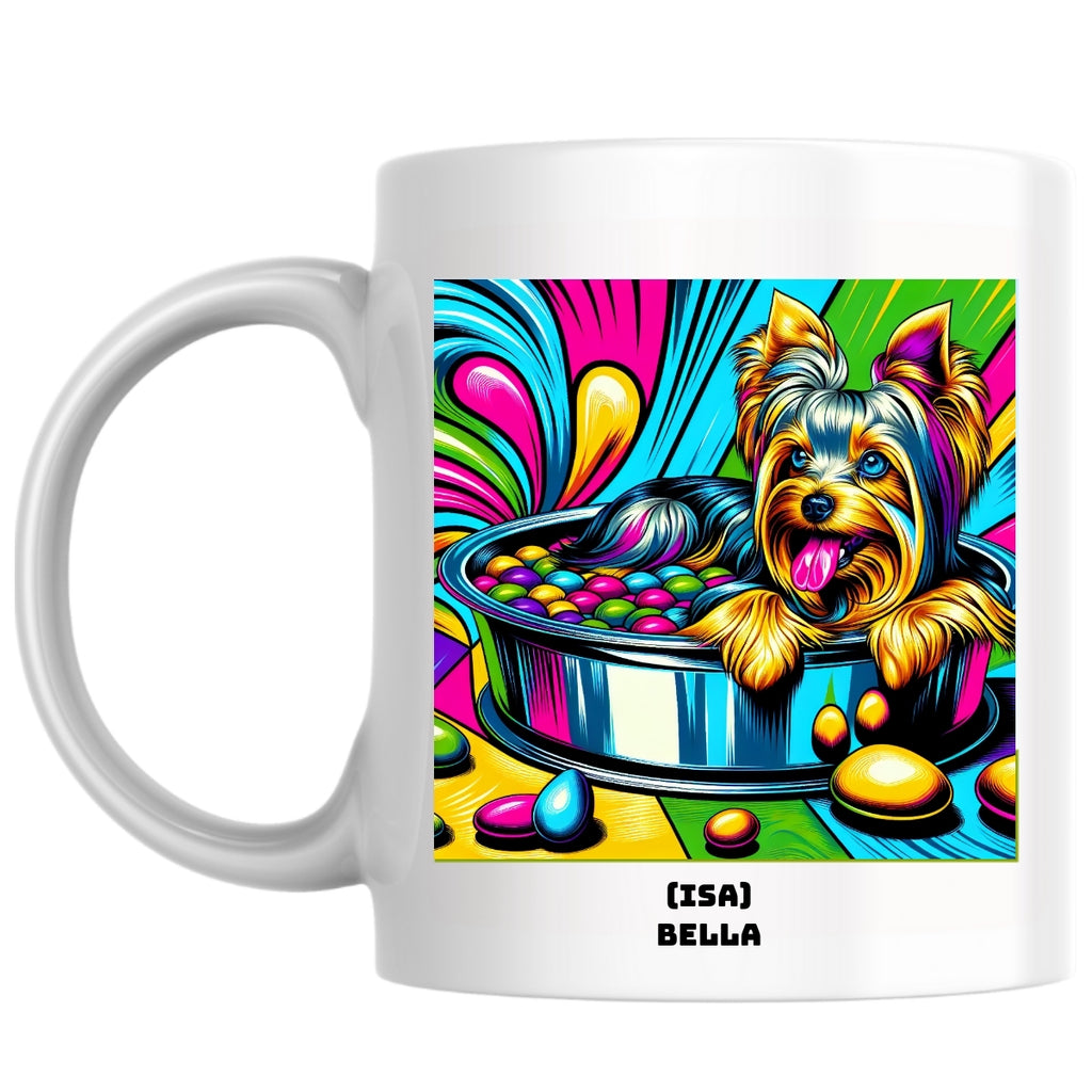(Isa) Bella the Magnificent: Pop Art Coffee Mug