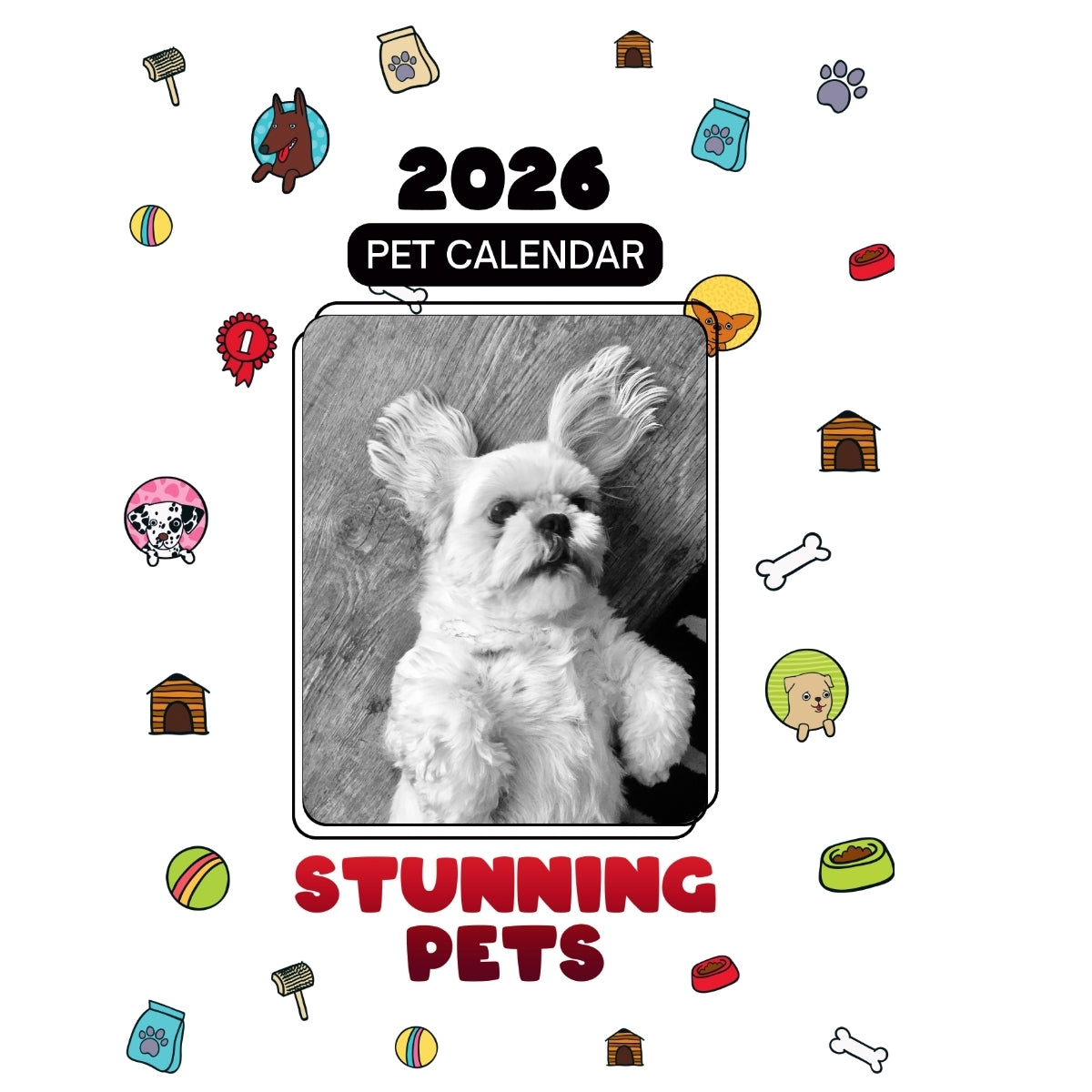2 Headlines Stunning Pets: A 2026 Pet Calendar