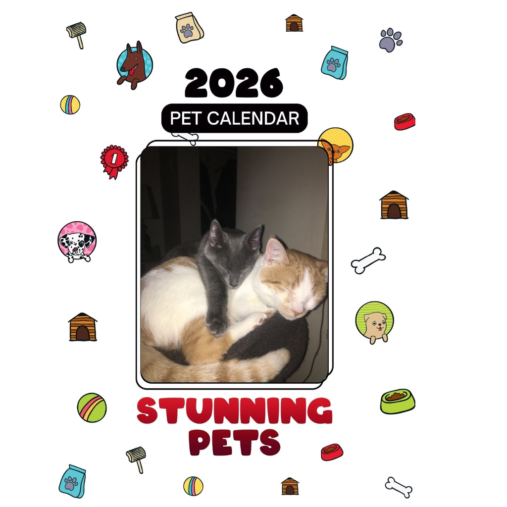 2 pets Headlines Stunning Pets: A 2026 Pet Calendar