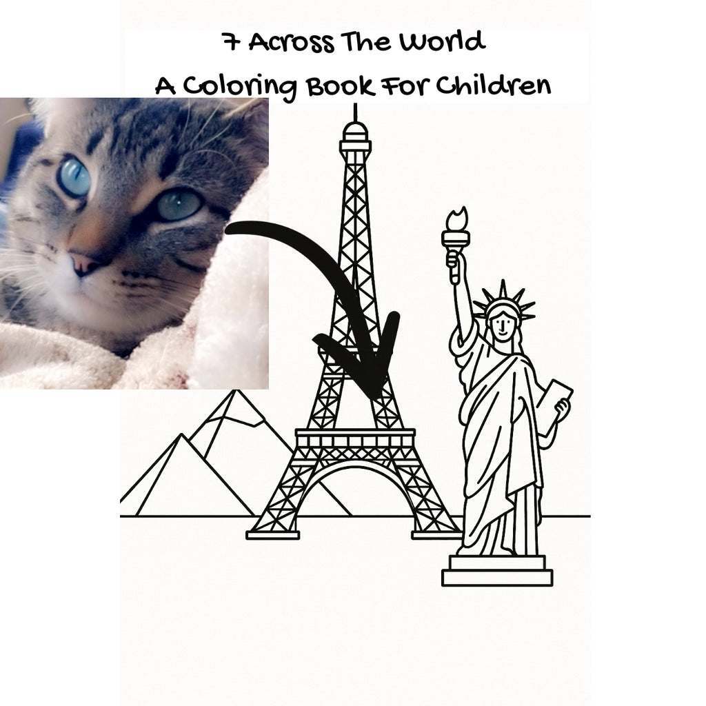 7 Across The World: A Coloring Book For Children
