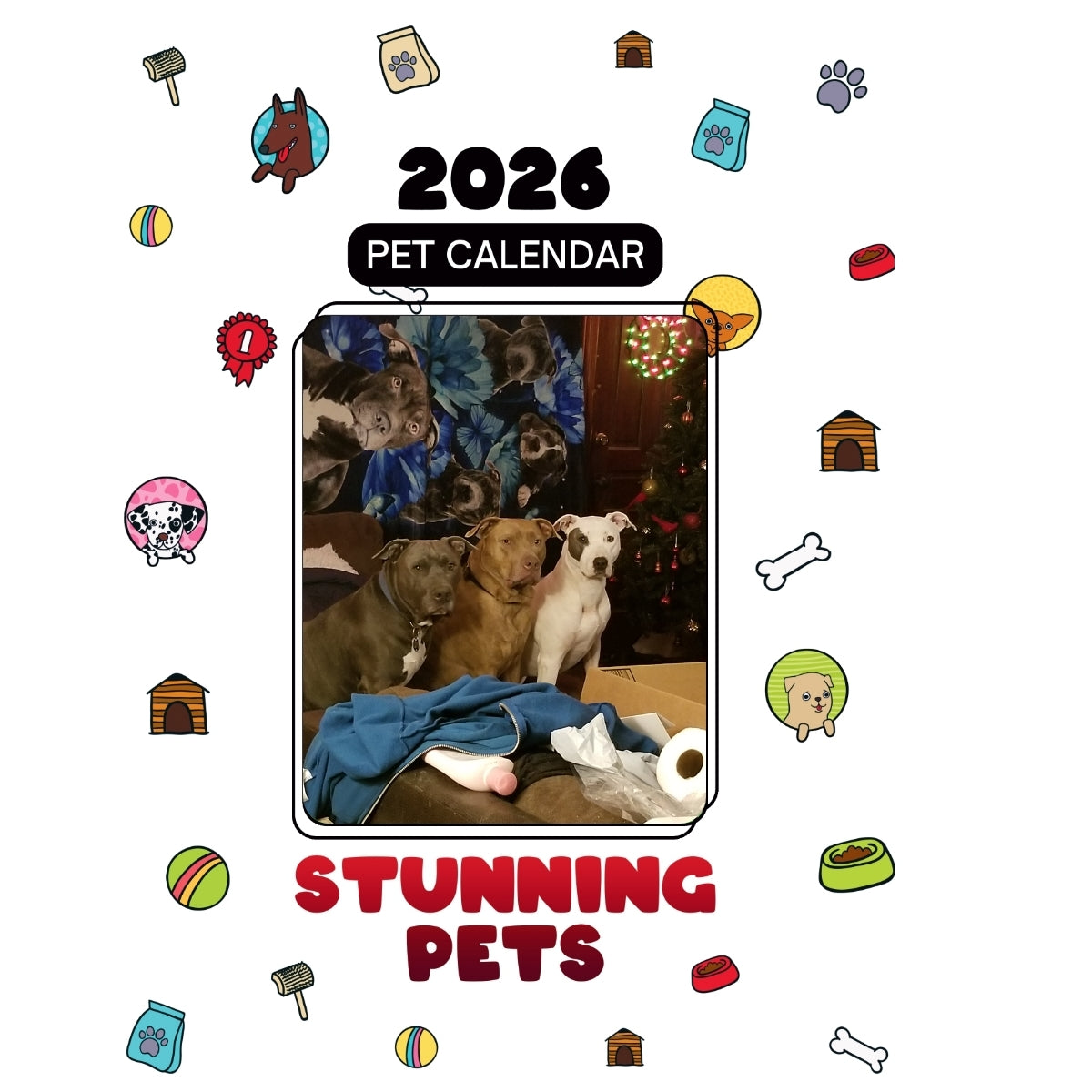 3 Headlines Stunning Pets: A 2026 Pet Calendar