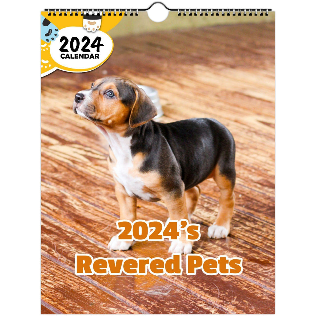 2024's Revered Pets: 2024 Wall Calendar (Published)