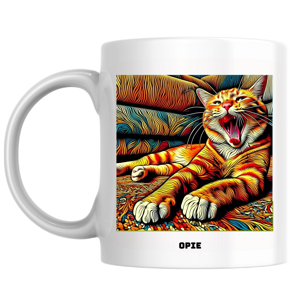 0pie the Magnificent: Pop Art Coffee Mug