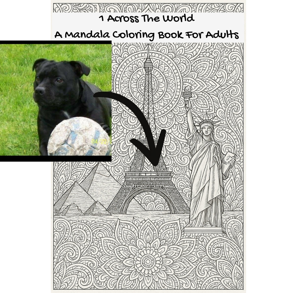 1 Across The World: A Mandala Coloring Book For Adults