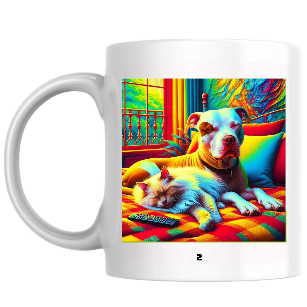 2 the Magnificent: Pop Art Coffee Mug