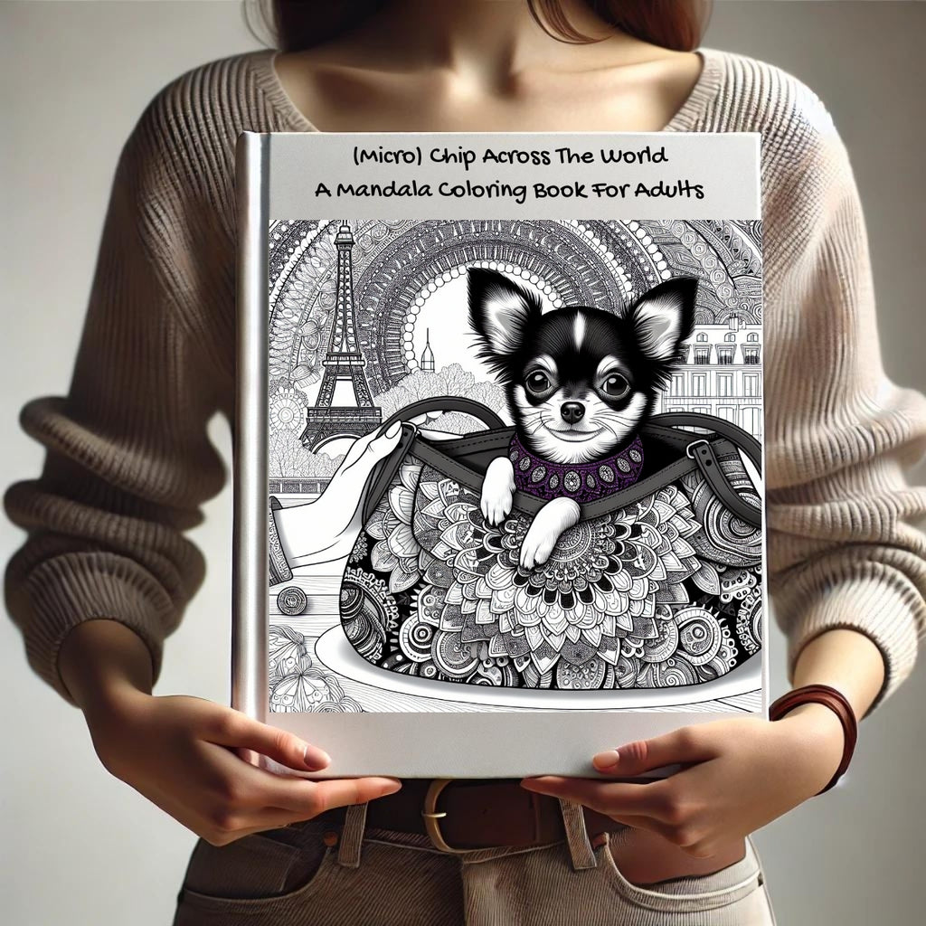 (Micro) Chip Across The World: A Mandala Coloring Book For Adults
