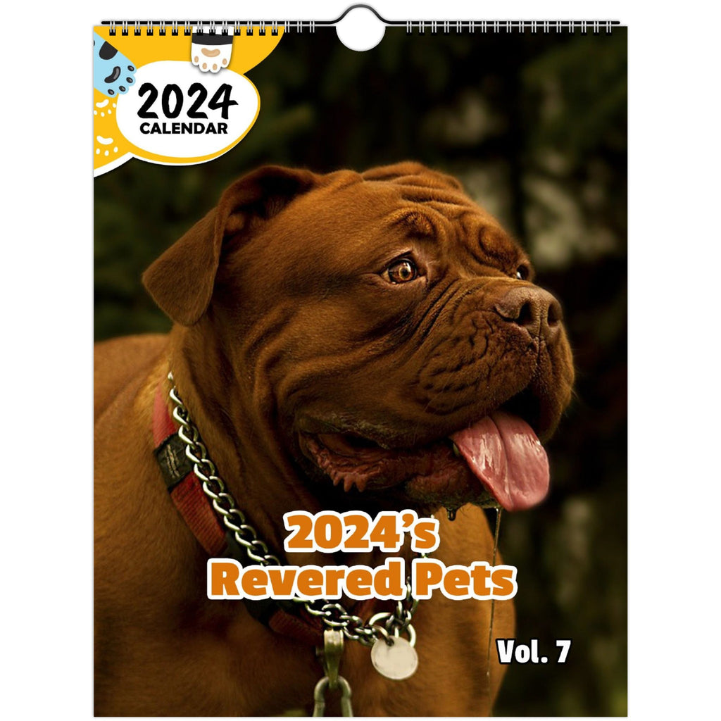 2024's Revered Pets Volume Seven: 2024 Wall Calendar (Published)