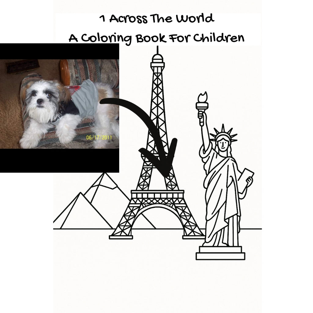 1 Across The World: A Coloring Book For Children