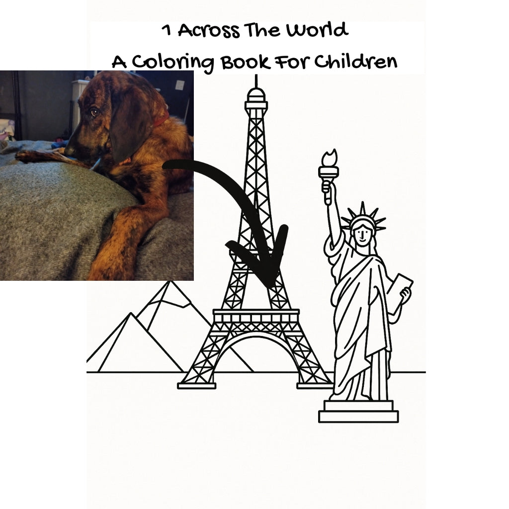 1 Across The World: A Coloring Book For Children
