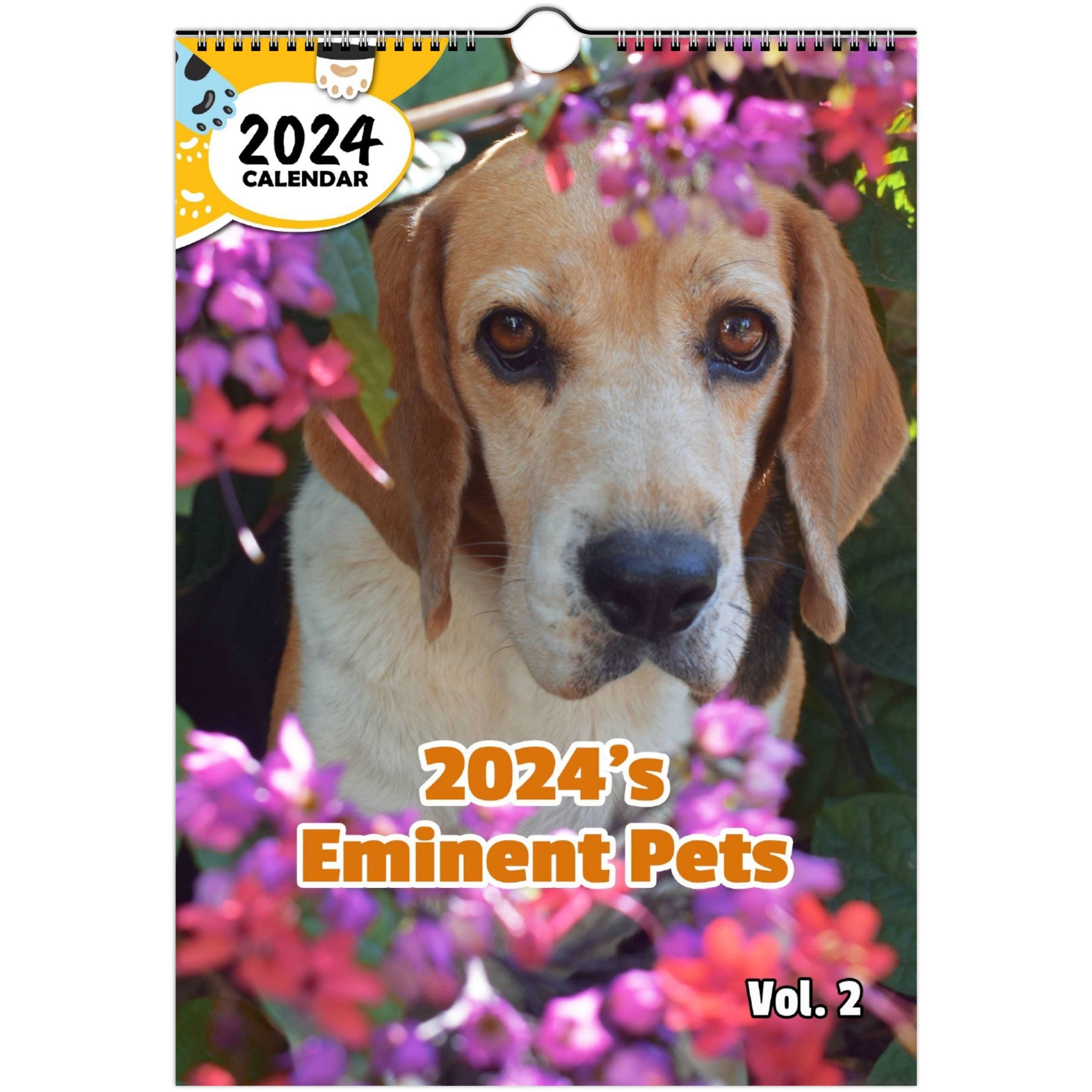 2024's Eminent Pets Volume Two: 2024 Wall Calendar (Published)