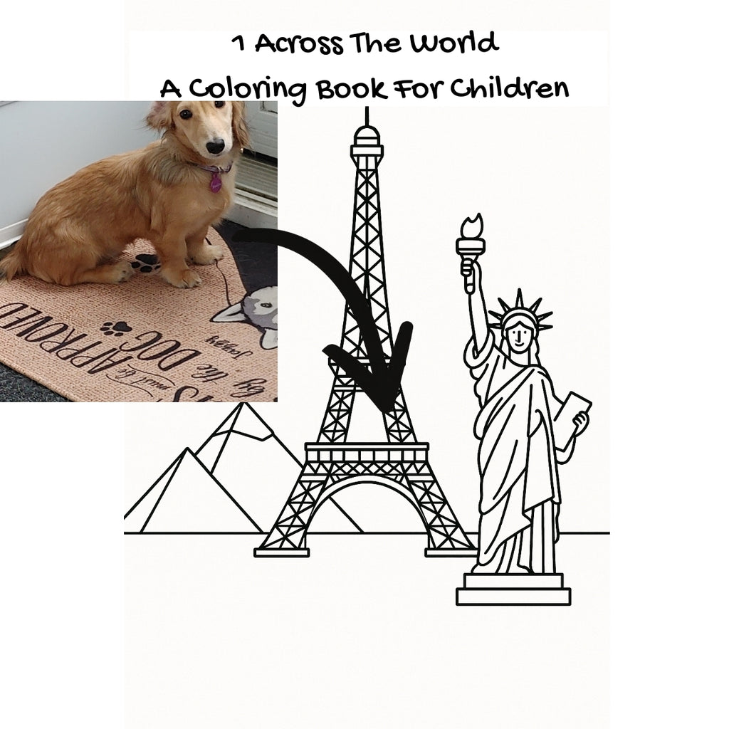 1 Across The World: A Coloring Book For Children