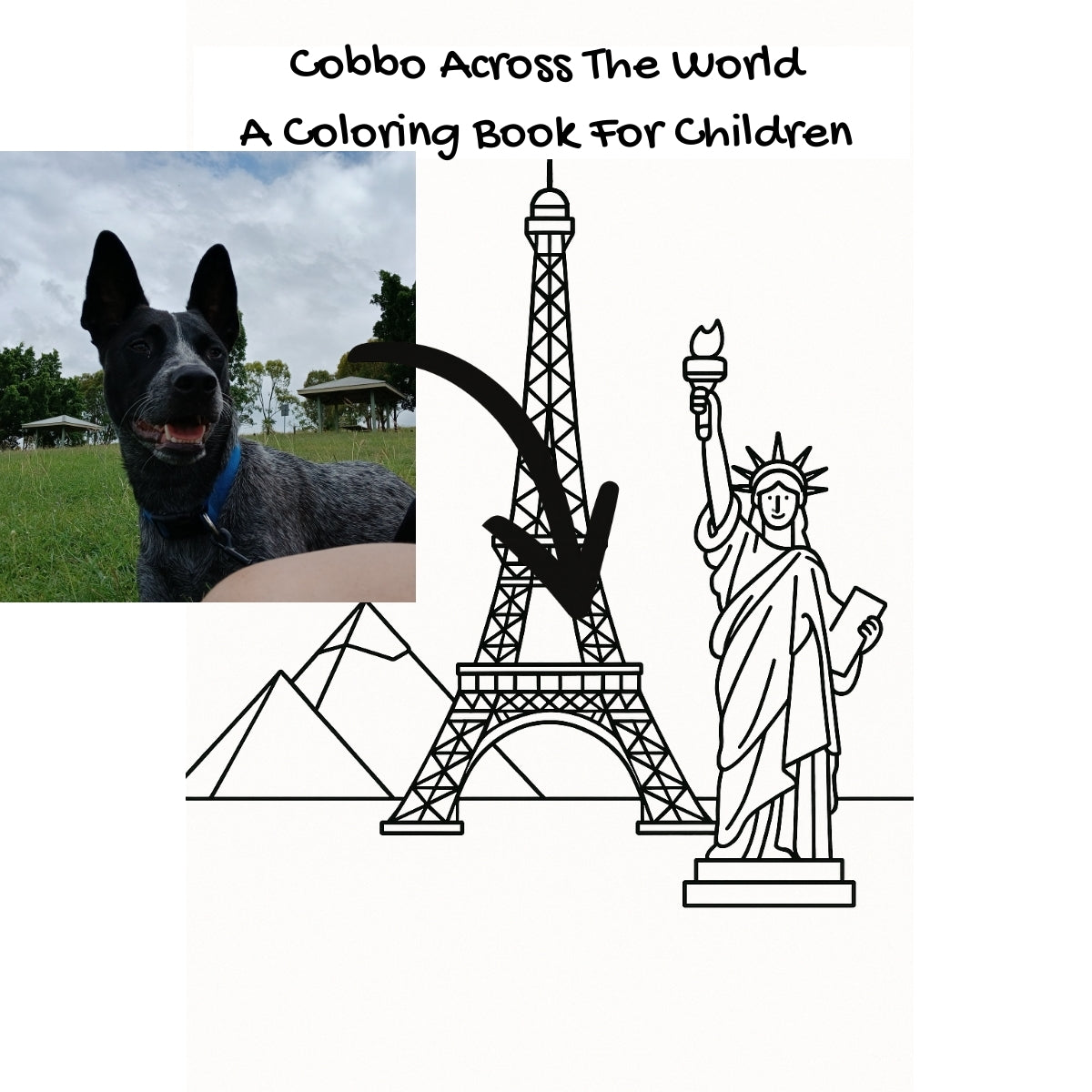 Cobbo Across The World: A Coloring Book For Children