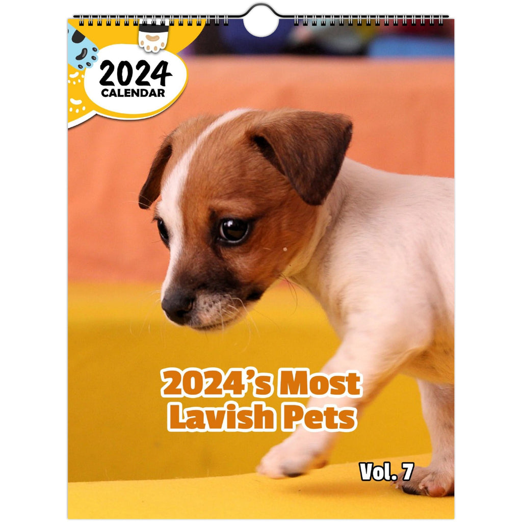 2024's Most Lavish Pets Volume Seven: 2024 Wall Calendar (Published)